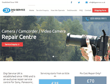 Tablet Screenshot of digiservice.co.uk